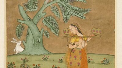 सोरठी रागिनी — रागमाला चित्र, LACMA संग्रहालय
