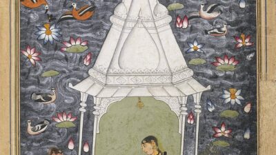 भैरवी रागिनी — रागमाला चित्रकला, मध्यकालीन भारतीय संगीत चित्र