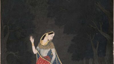 अभिसारिका — अंधेरी रात में प्रिय से मिलने जाती साहसी नायिका — मोला राम