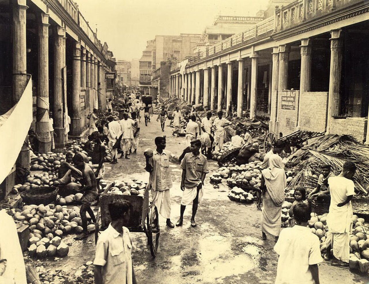 1945 का कोलकाता कॉर्नवॉलिस स्ट्रीट बाज़ार
