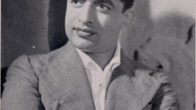 वी. शांताराम — 1938 का चित्र, FilmIndia पत्रिका से